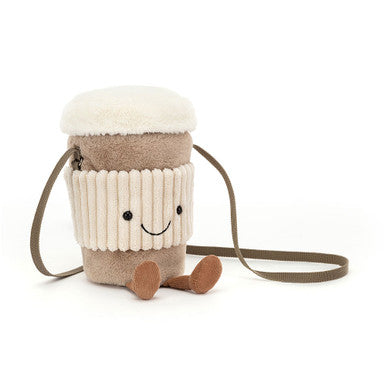 Jellycat Collectible Plush Amuseables Perkle Coffee Bag