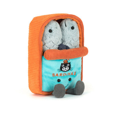 Jellycat Collectible Plush Amuseables Sardine Tin