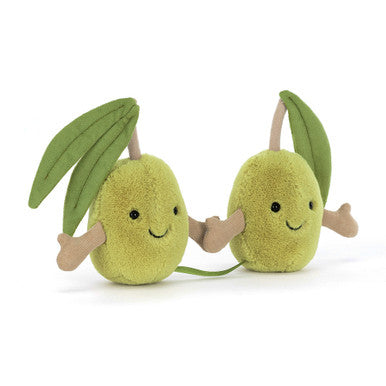 Jellycat Collectible Plush Amuseables Pair of Olives