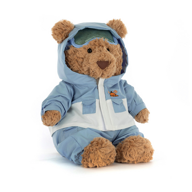 Jellycat Collectible Plush Bartholomew Bear 'Snow Suit'