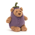 Jellycat Collectible Plush Bartholomew Bear Eggplant