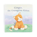 Jellycat Playroom Book Ginger, the Courageous Kitten Book