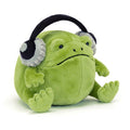 Jellycat Collectible Plush Ricky Rain Frog Headphones