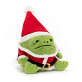 Jellycat Collectible Plush Santa Ricky Rain Frog