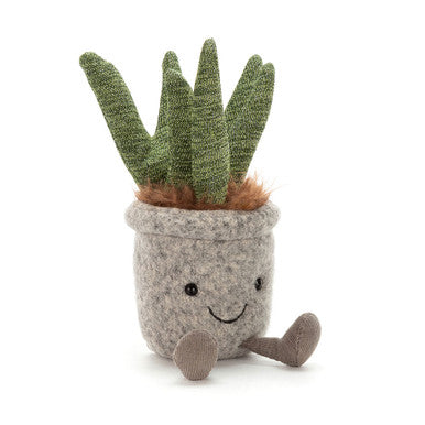 Jellycat Collectible Plush Silly Succulent Aloe