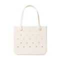 Medium Washable Tote Bag Coconut for Casual Carry