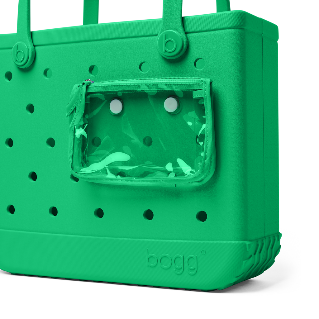 Medium Washable Tote Bag Green with Envy for Casual Carry
