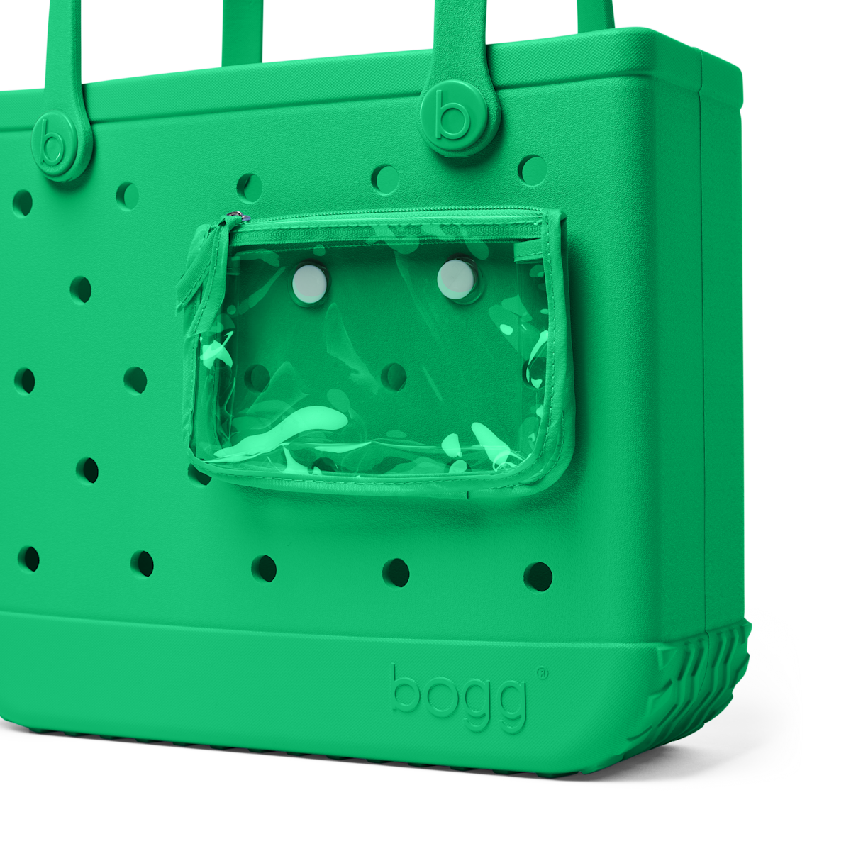 Medium Washable Tote Bag Green with Envy for Casual Carry