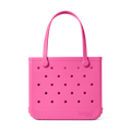 Medium Washable Tote Bag Haute Pink for Casual Carry