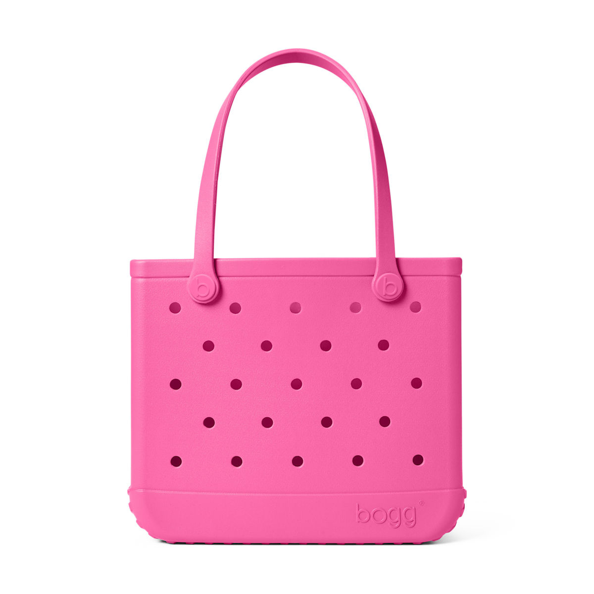 Medium Washable Tote Bag Haute Pink for Casual Carry