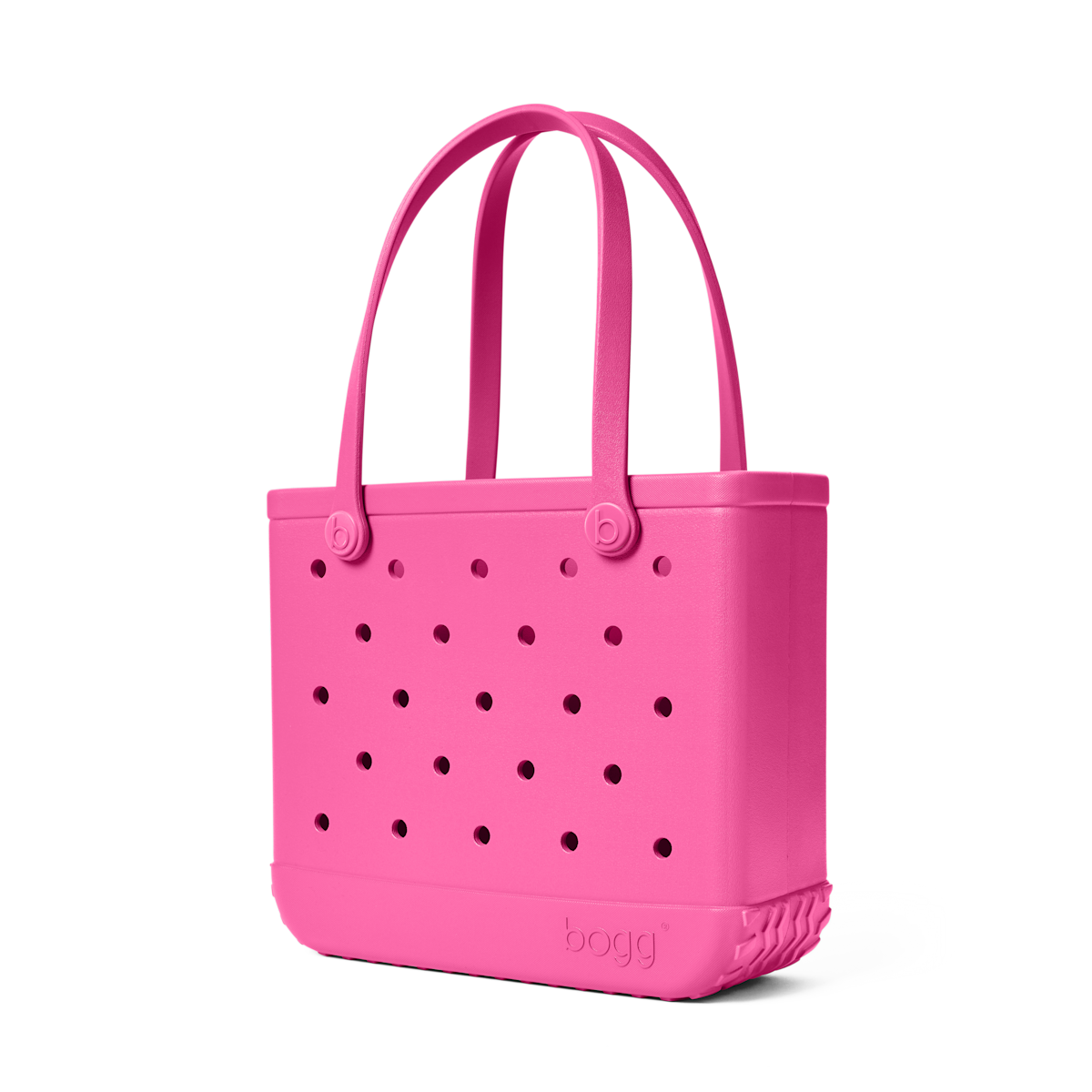 Medium Washable Tote Bag Haute Pink for Casual Carry
