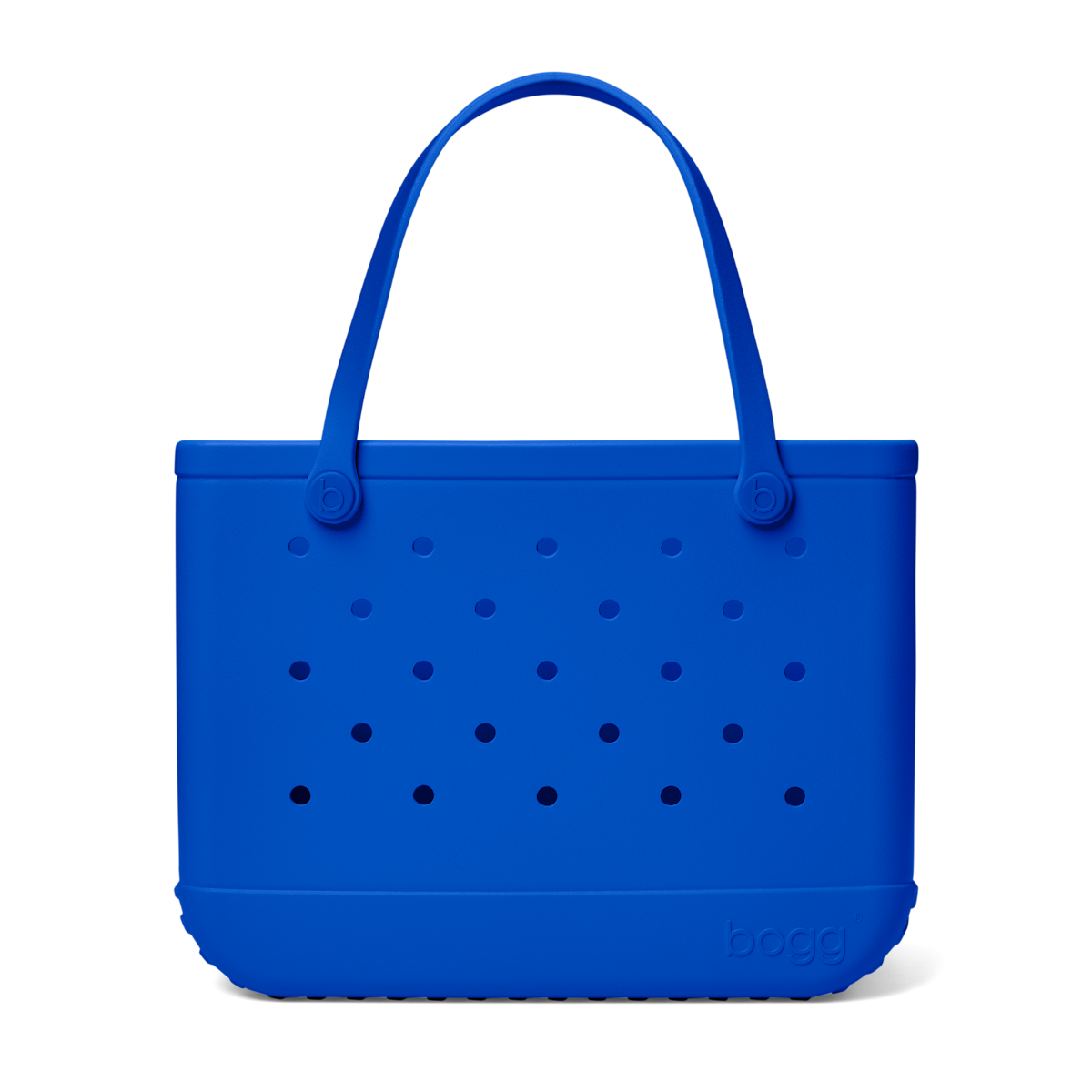 Large Washable Tote Bag Mykonos Blue for Casual Carry