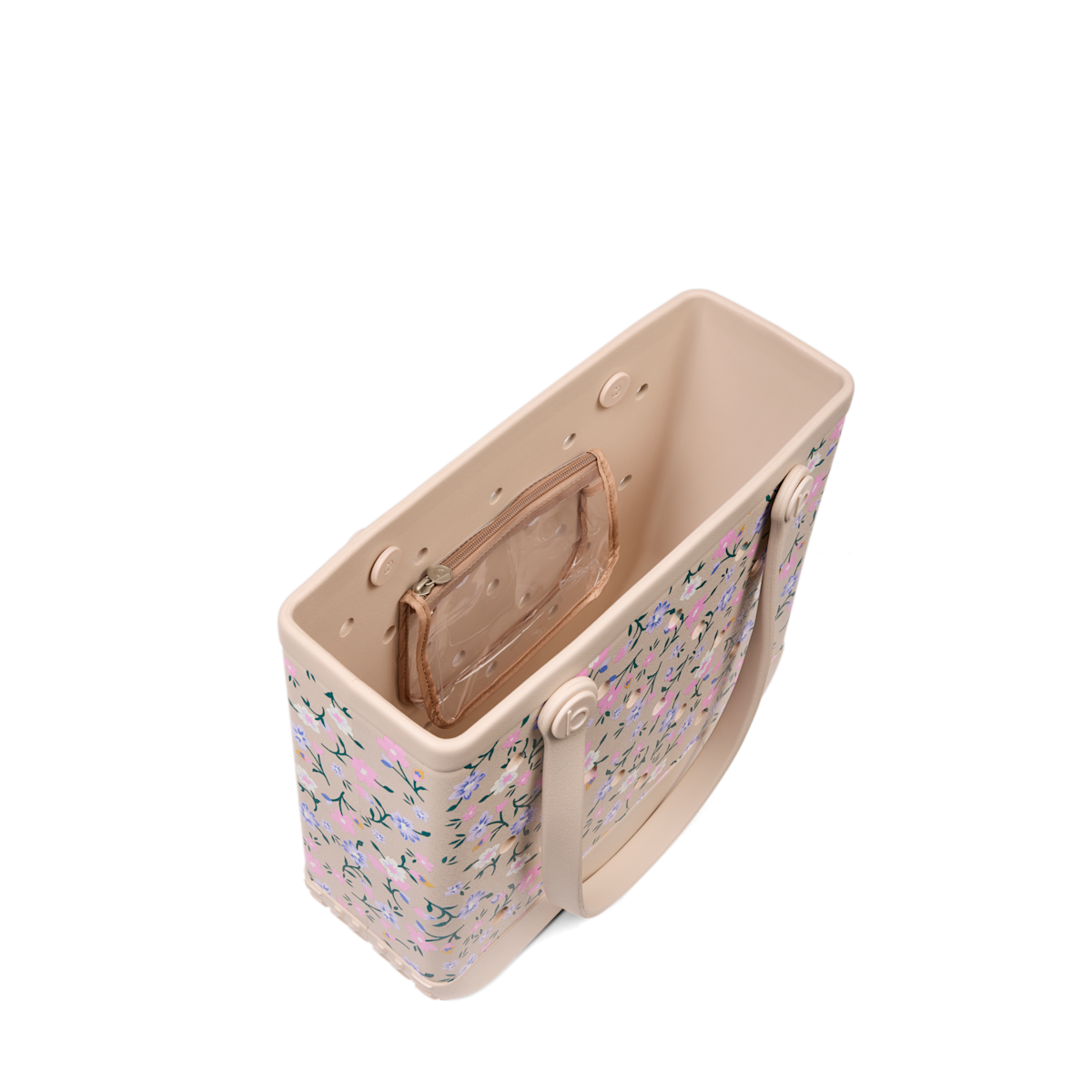 Medium Washable Tote Bag Spring Love for Casual Carry