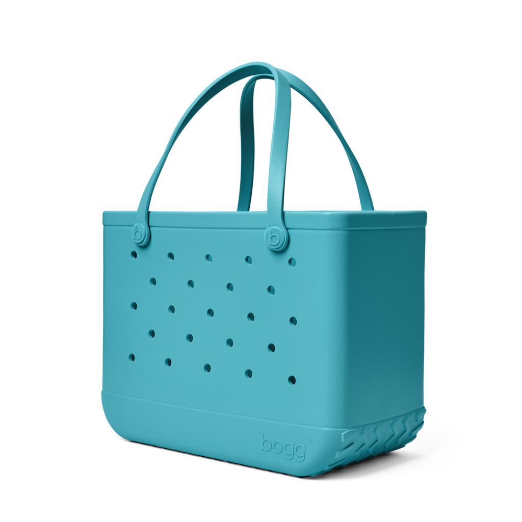 Large Washable Tote Bag Turquoise and Caicos for Casual Carry